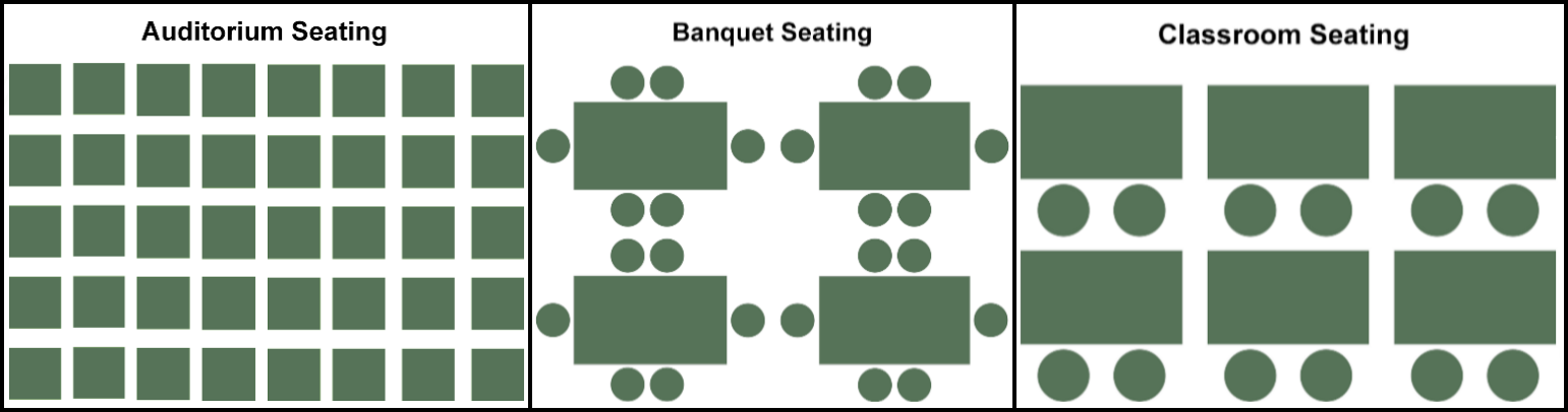 Optional seating