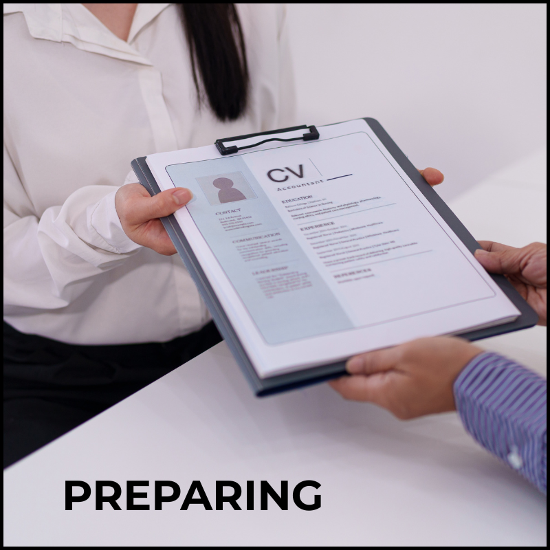 job preparing